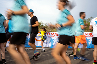 Fun Run Fundaci PortAventura, 2023 Por dentro del parque