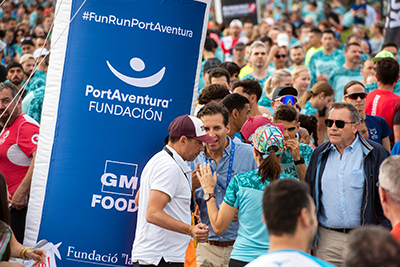 Fun Run Fundaci PortAventura, 2023 Por dentro del parque