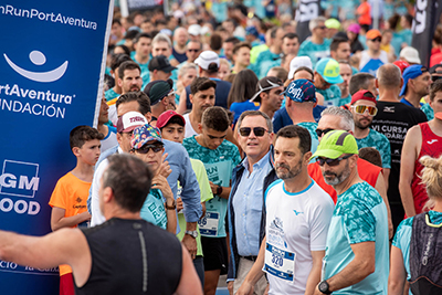 Fun Run Fundaci PortAventura, 2023 Por dentro del parque