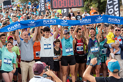 Fun Run Fundaci PortAventura, 2023 Por dentro del parque