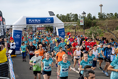 Fun Run Fundaci PortAventura, 2023 Por dentro del parque