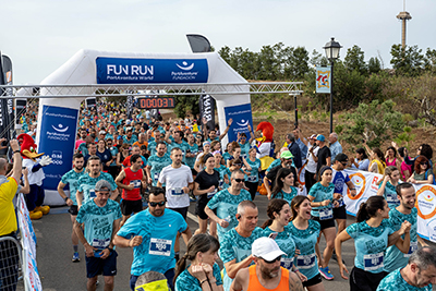 Fun Run Fundaci PortAventura, 2023 Por dentro del parque