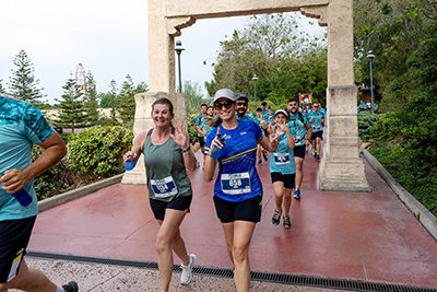 Fun Run Fundaci PortAventura, 2023 Por dentro del parque