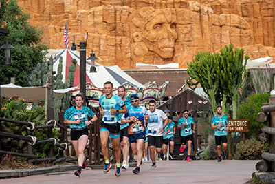 Fun Run Fundaci PortAventura, 2023 Por dentro del parque