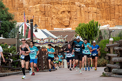 Fun Run Fundaci PortAventura, 2023 Por dentro del parque