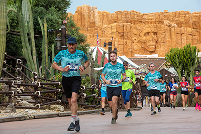 Fun Run Fundaci PortAventura, 2023 Por dentro del parque