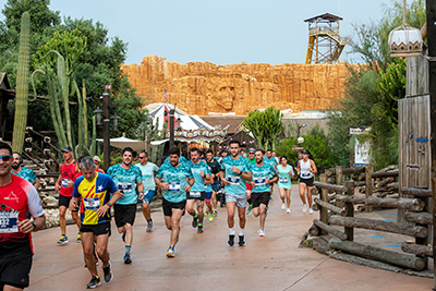 Fun Run Fundaci PortAventura, 2023 Por dentro del parque