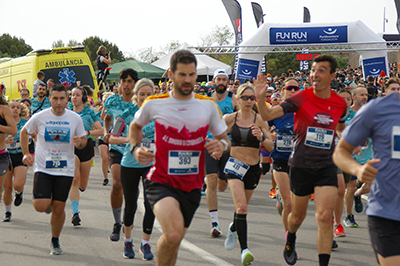 Fun Run Fundaci PortAventura, 2023 Por dentro del parque