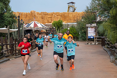 Fun Run Fundaci PortAventura, 2023 Por dentro del parque