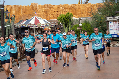 Fun Run Fundaci PortAventura, 2023 Por dentro del parque