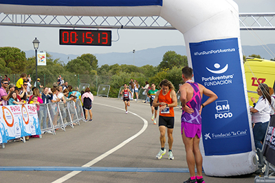 Fun Run Fundaci PortAventura, 2023 Por dentro del parque