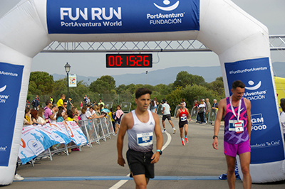 Fun Run Fundaci PortAventura, 2023 Por dentro del parque