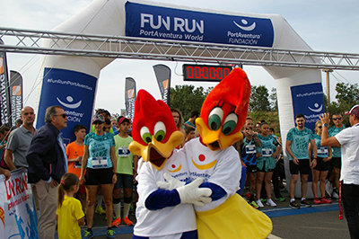 Fun Run Fundaci PortAventura, 2023 Por dentro del parque