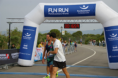 Fun Run Fundaci PortAventura, 2023 Por dentro del parque