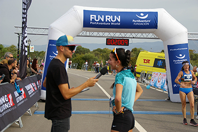 Fun Run Fundaci PortAventura, 2023 Por dentro del parque