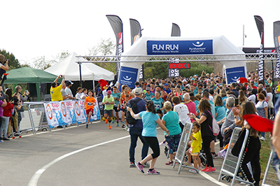 Fun Run Fundaci PortAventura, 2023 Por dentro del parque