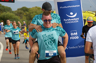 Fun Run Fundaci PortAventura, 2023 Por dentro del parque