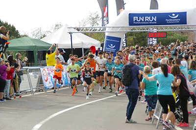 Fun Run Fundaci PortAventura, 2023 Por dentro del parque