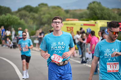 Fun Run Fundaci PortAventura, 2024 Por dentro del parque