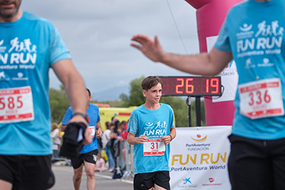 Fun Run Fundaci PortAventura, 2024 Por dentro del parque