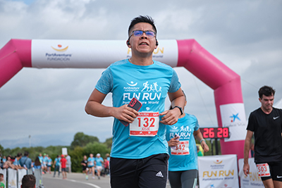 Fun Run Fundaci PortAventura, 2024 Por dentro del parque