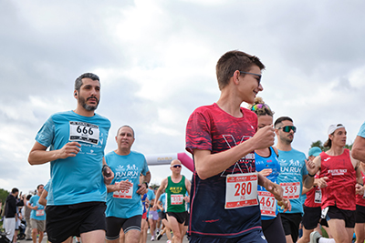 Fun Run Fundaci PortAventura, 2024 Por dentro del parque