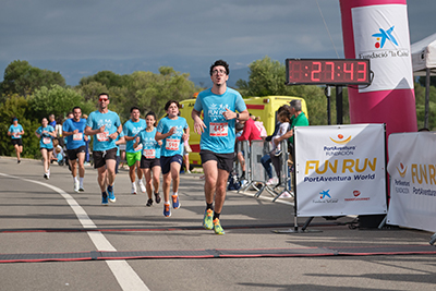 Fun Run Fundaci PortAventura, 2024 Por dentro del parque