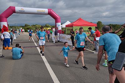 Fun Run Fundaci PortAventura, 2024 Por dentro del parque