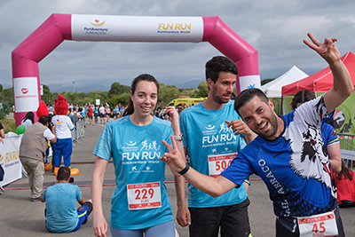 Fun Run Fundaci PortAventura, 2024 Por dentro del parque