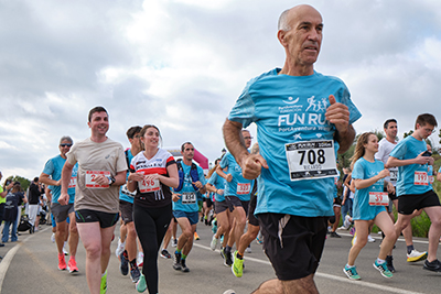 Fun Run Fundaci PortAventura, 2024 Por dentro del parque