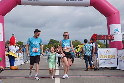 Fun Run Fundaci PortAventura, 2024 Por dentro del parque