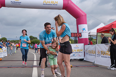 Fun Run Fundaci PortAventura, 2024 Por dentro del parque