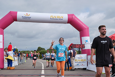 Fun Run Fundaci PortAventura, 2024 Por dentro del parque