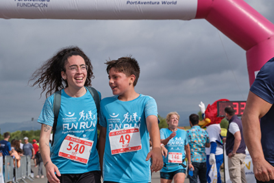 Fun Run Fundaci PortAventura, 2024 Por dentro del parque