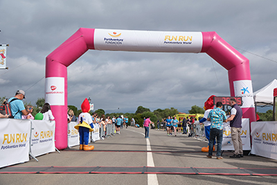 Fun Run Fundaci PortAventura, 2024 Por dentro del parque