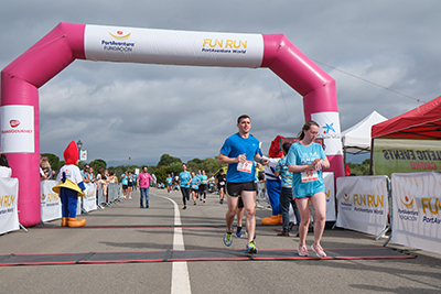 Fun Run Fundaci PortAventura, 2024 Por dentro del parque