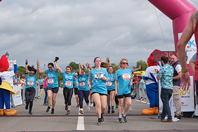 Fun Run Fundaci PortAventura, 2024 Por dentro del parque