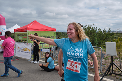 Fun Run Fundaci PortAventura, 2024 Por dentro del parque