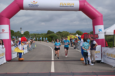 Fun Run Fundaci PortAventura, 2024 Por dentro del parque