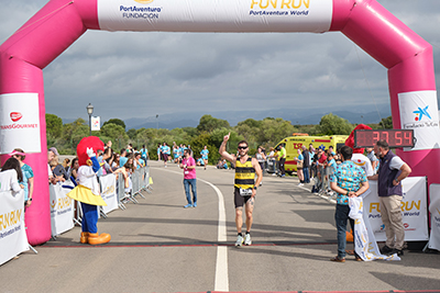 Fun Run Fundaci PortAventura, 2024 Por dentro del parque