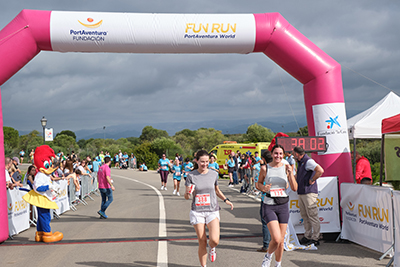 Fun Run Fundaci PortAventura, 2024 Por dentro del parque