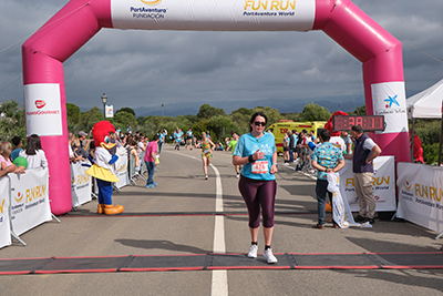 Fun Run Fundaci PortAventura, 2024 Por dentro del parque