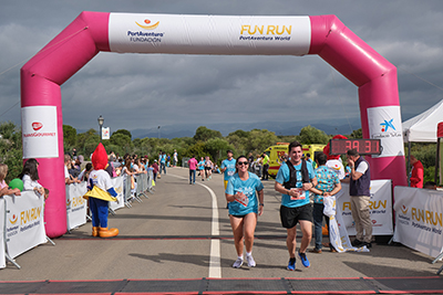 Fun Run Fundaci PortAventura, 2024 Por dentro del parque