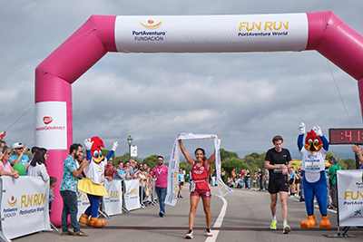 Fun Run Fundaci PortAventura, 2024 Por dentro del parque