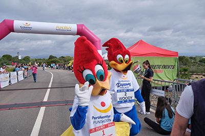 Fun Run Fundaci PortAventura, 2024 Por dentro del parque