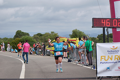 Fun Run Fundaci PortAventura, 2024 Por dentro del parque