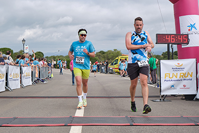 Fun Run Fundaci PortAventura, 2024 Por dentro del parque