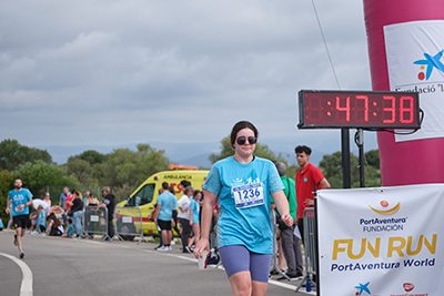 Fun Run Fundaci PortAventura, 2024 Por dentro del parque