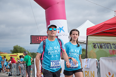 Fun Run Fundaci PortAventura, 2024 Por dentro del parque