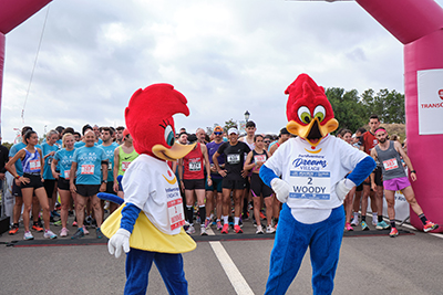 Fun Run Fundaci PortAventura, 2024 Por dentro del parque